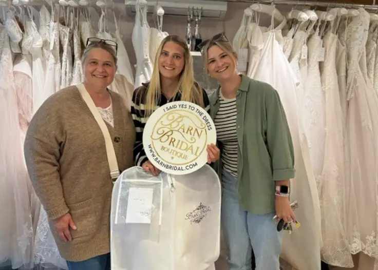 Molly Scott — Barn Bridal Boutique bride