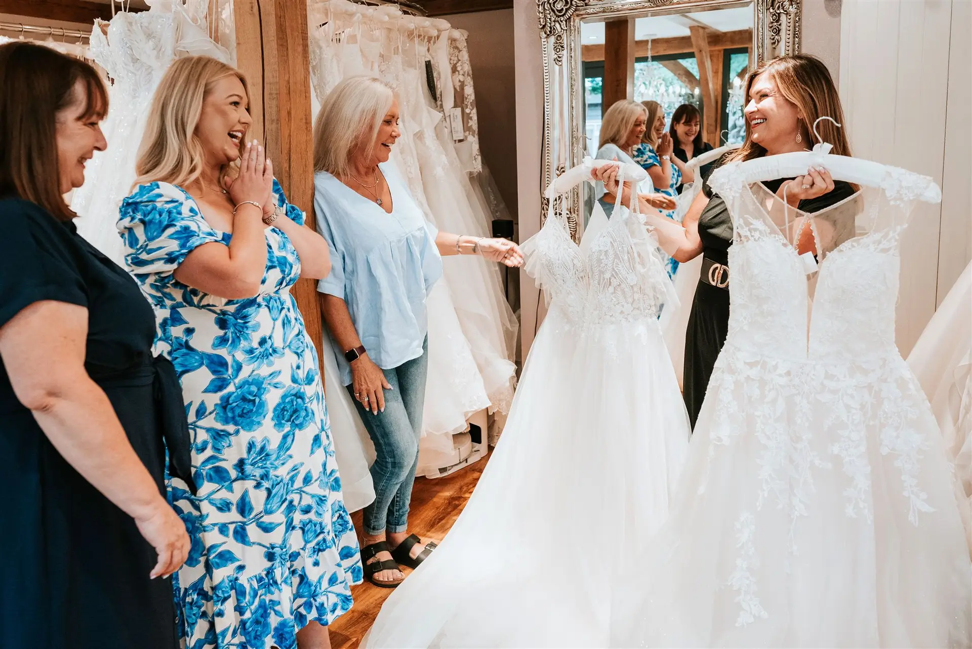 The Barn Bridal Boutique appointment experience